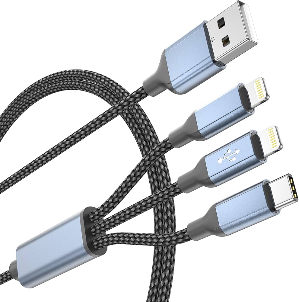 120W Triple Charging Cable