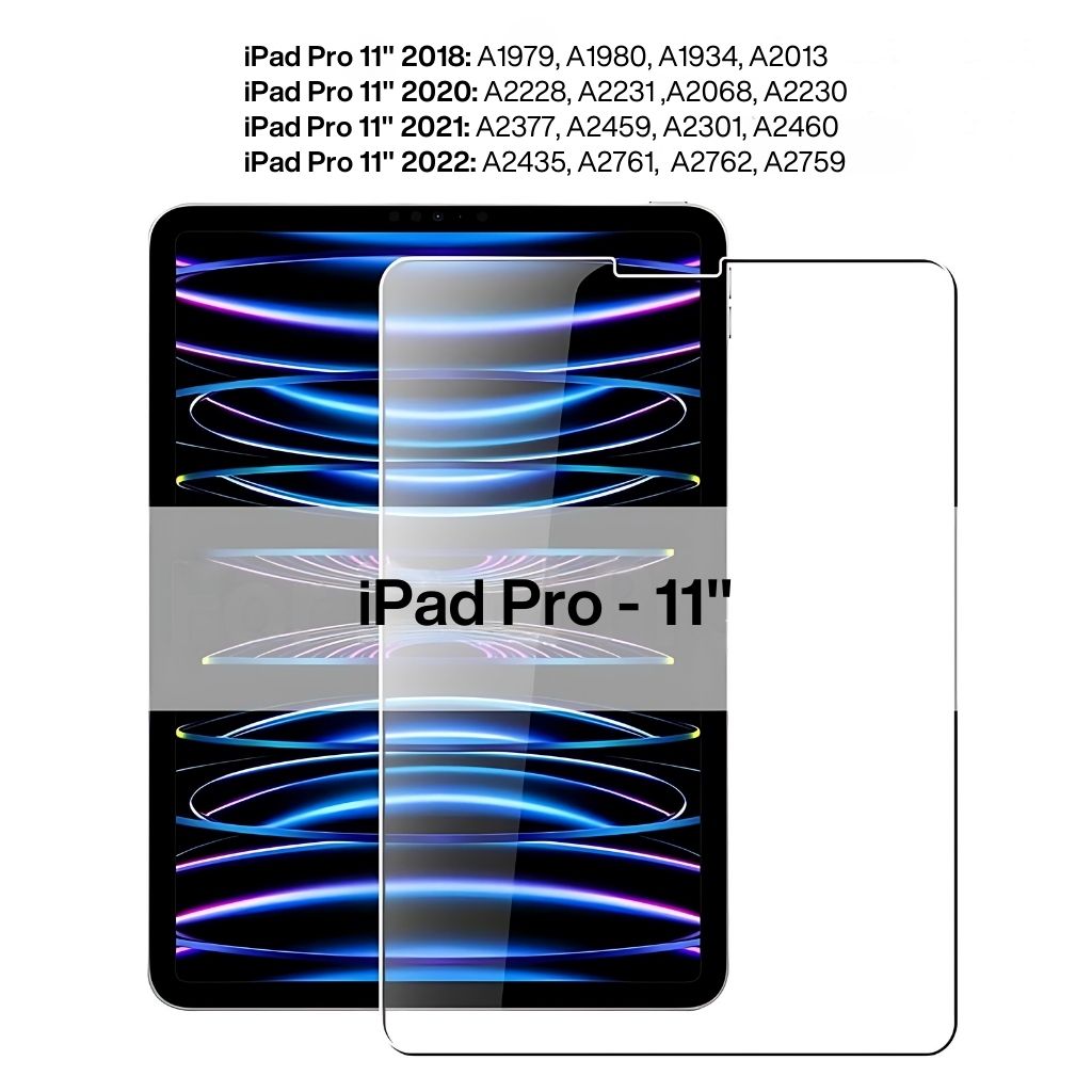 Tempered Glass Screen Protector for iPad