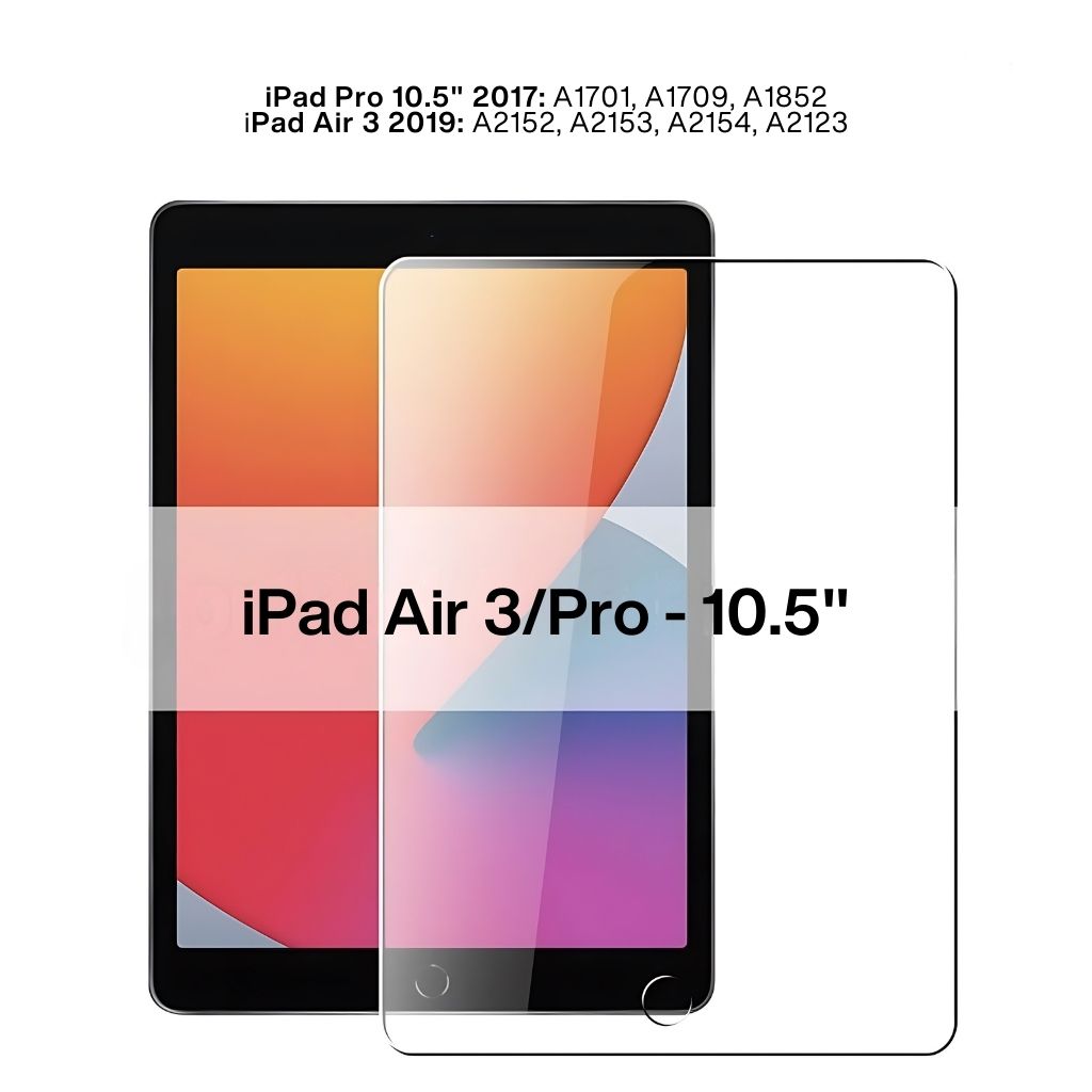 Tempered Glass Screen Protector for iPad