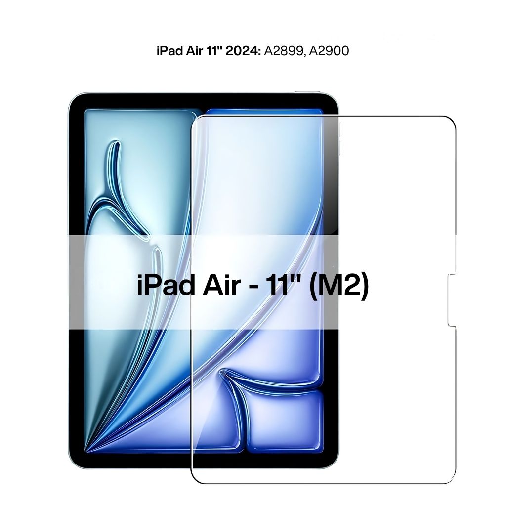 Tempered Glass Screen Protector for iPad