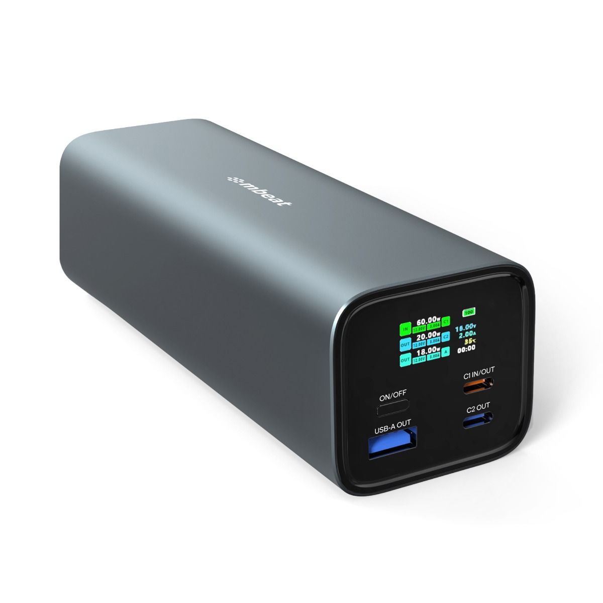 Mbeat Gorilla Power 27000mAh USB-C PD 140W Power Bank - Black